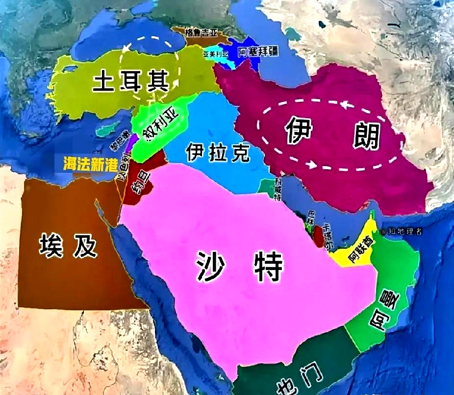 市场分布示意图
